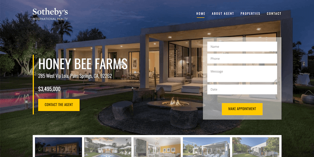 Realtor Website Template